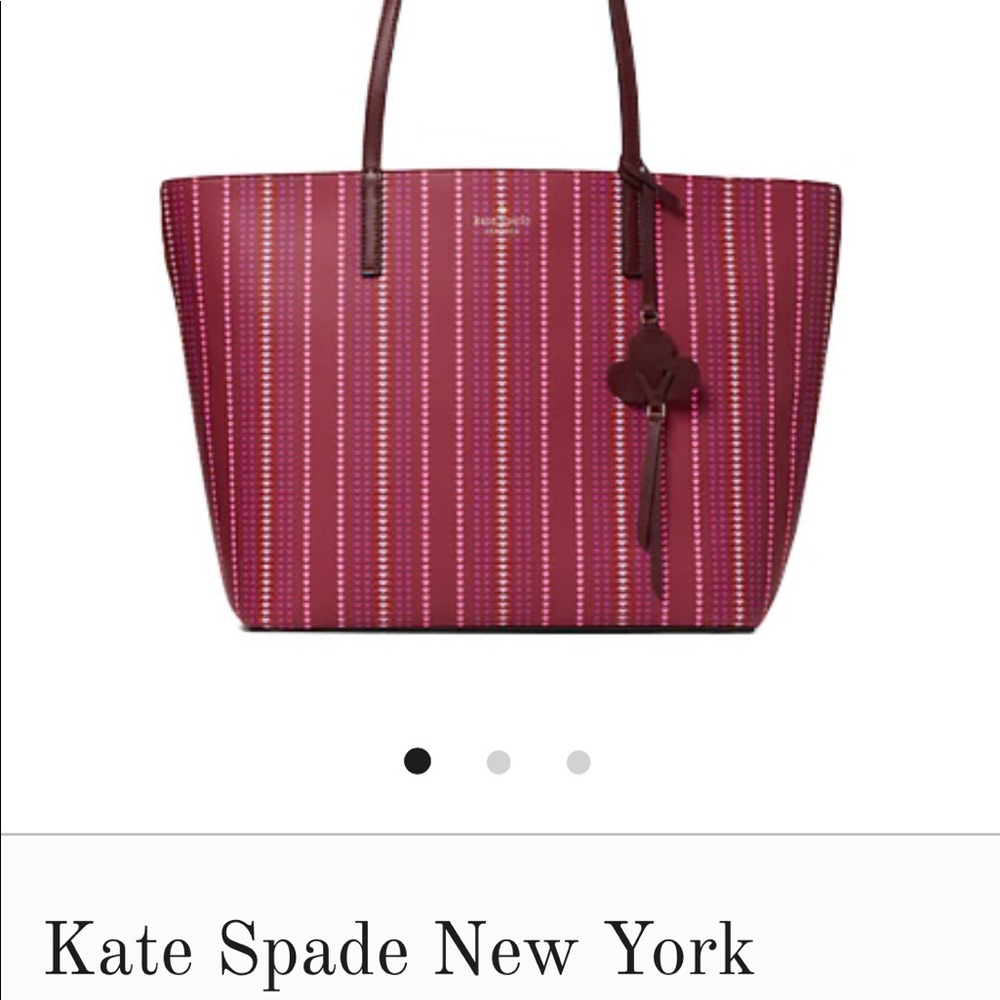 Kate Spade Kelsey Heart Print Tote NWT